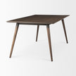 Mercana Nicholas Brown Solid Wood Top Metal/Wood Leg Dining Table Clearance
