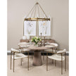 Mercana Maxwell Round Accent Pedestal Bistro Table