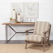 Mercana Papillion Wood and Iron Console Table Clearance