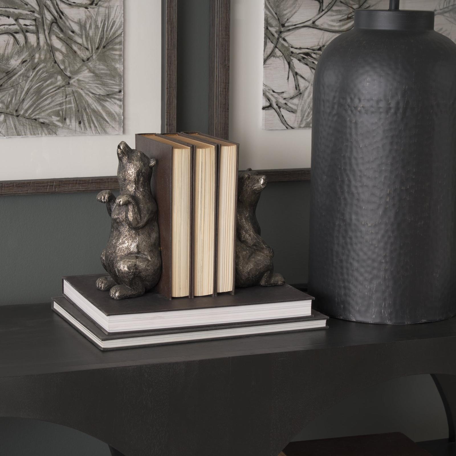 Mercana Sleuth Grizzly Bear Bookends- Set of 2