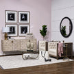Mercana Reinhold Round Metal Base Coffee Table