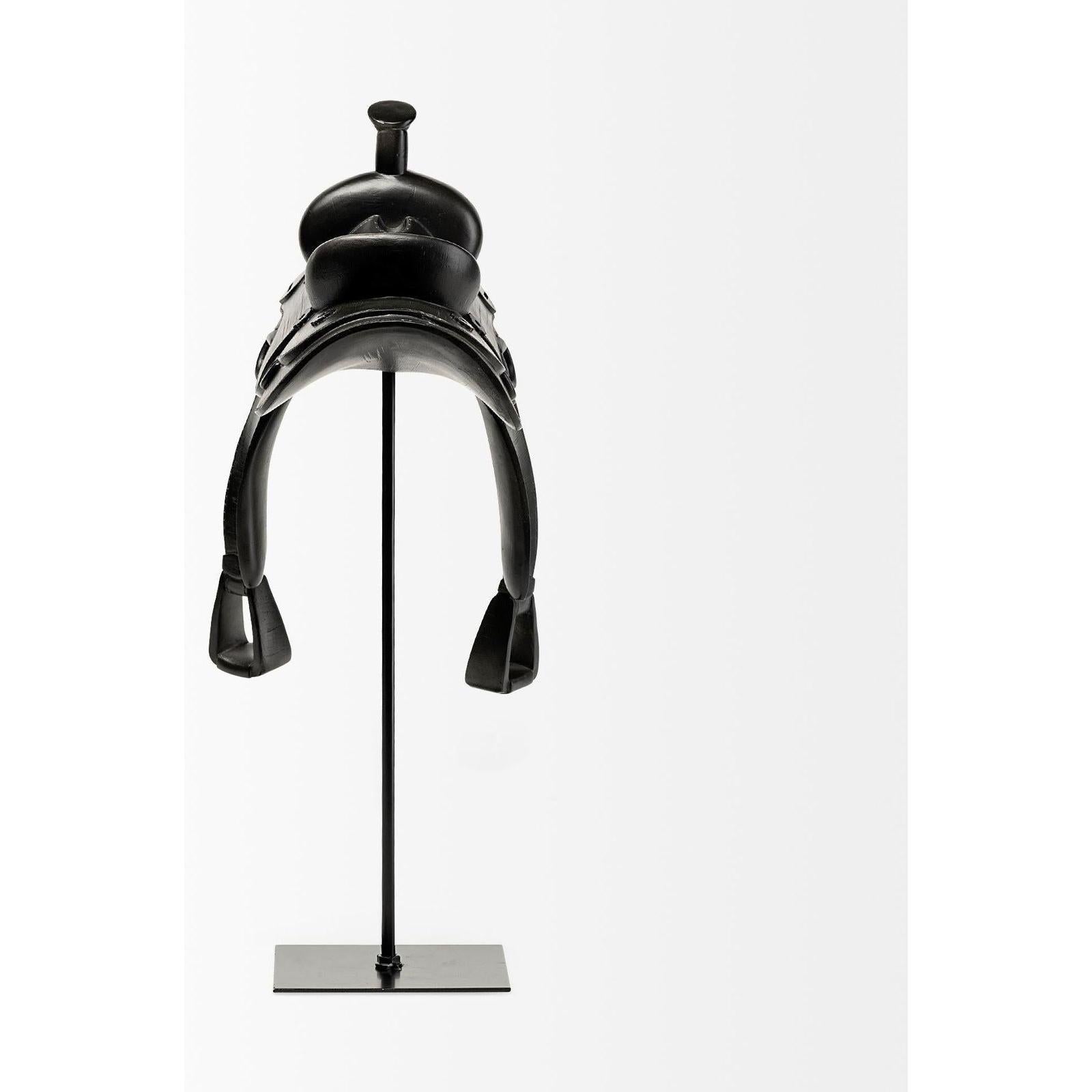 Mercana Colt Black Equestrian-Inspired Western Horse Saddle