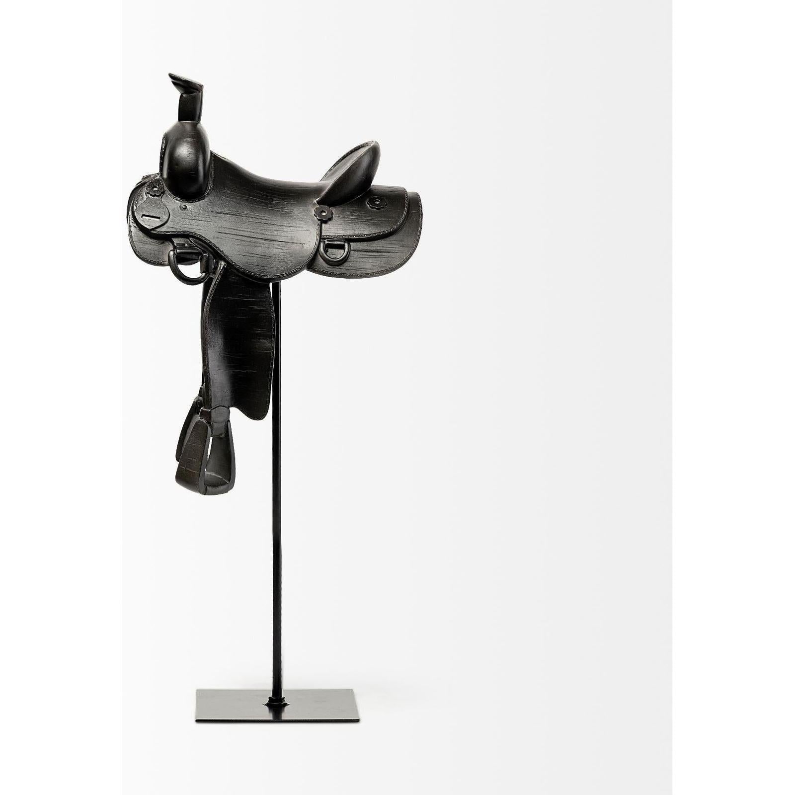 Mercana Colt Black Equestrian-Inspired Western Horse Saddle