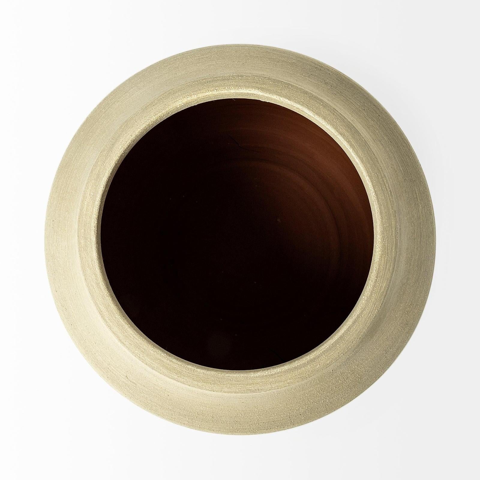 Mercana Sonnett White/Blue Ceramic Vase Clearance