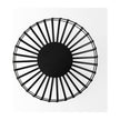 Mercana Emilio Black Metal Slated Bowls- Set of 2