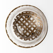 Mercana Reena Woven Metal Base Table Candle Holder