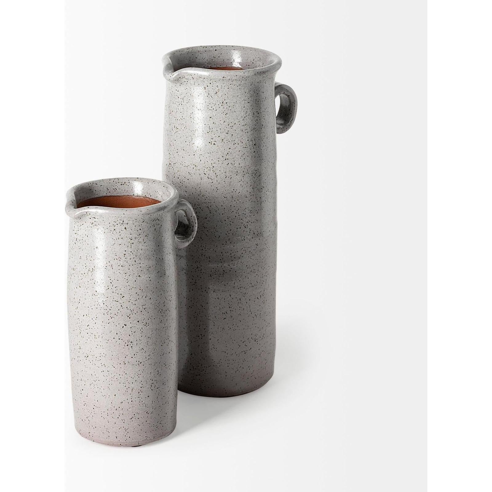 Mercana Frieda Freckled Gray Ceramic Jug
