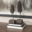 Mercana Pinterra Brown Resin Pinecone Replica Clearance