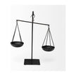 Mercana Ellis Black Metal Vintage Inspired Weighing Scale