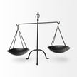 Mercana Adilah  Black Metal Vintage Inspired Weighing Scale