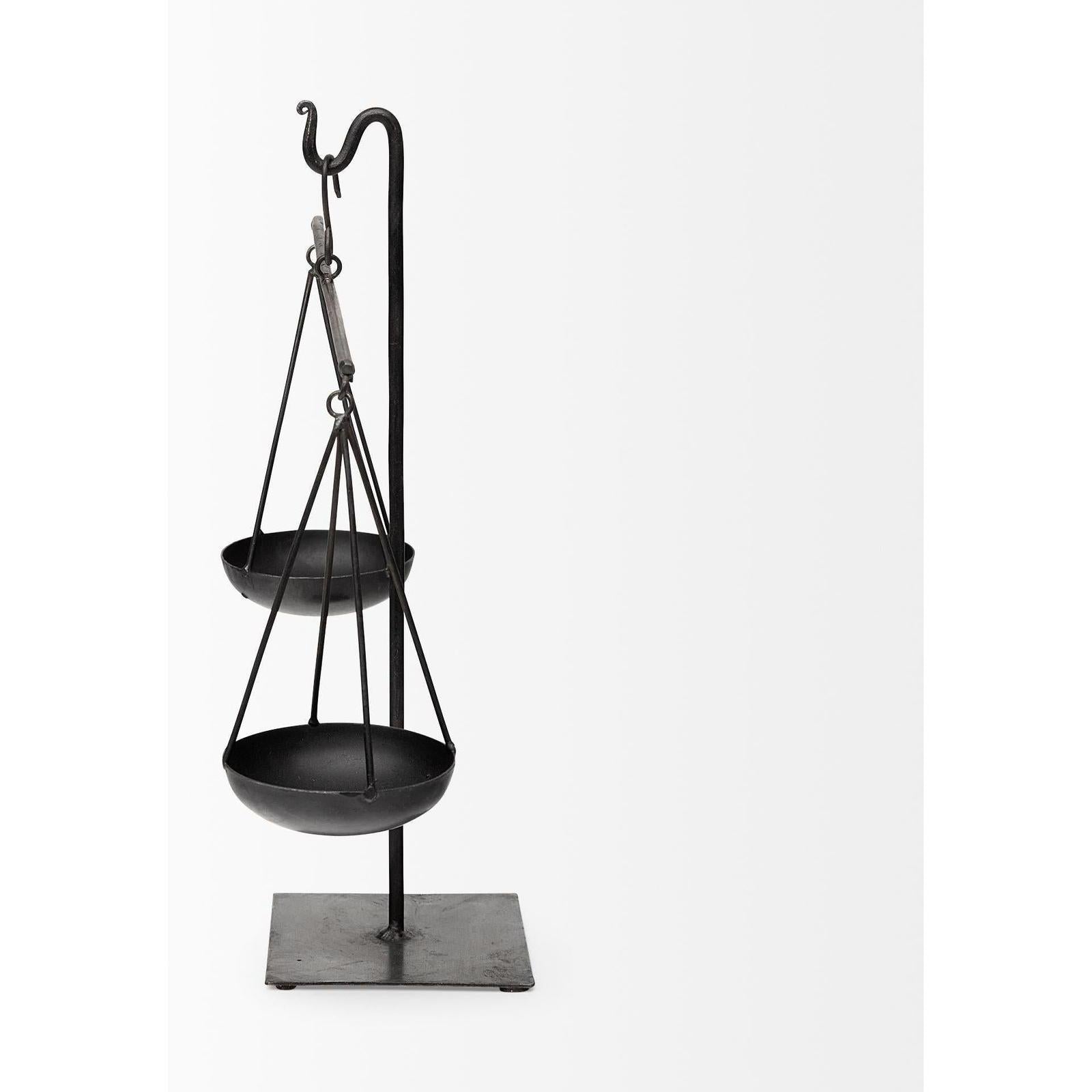 Mercana Ellis Black Metal Vintage Inspired Weighing Scale