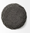 Mercana Allium Handwoven Wool Cylindrical Pouf