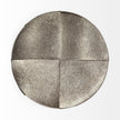 Mercana Zahavi Grey-toned Hair-on-hide Ottoman