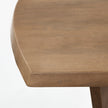 Mercana Denver Rectangular Brown Solid Wood Top & Base Dining Table