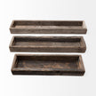 Mercana Vernon Brown Reclaimed Wood Tray