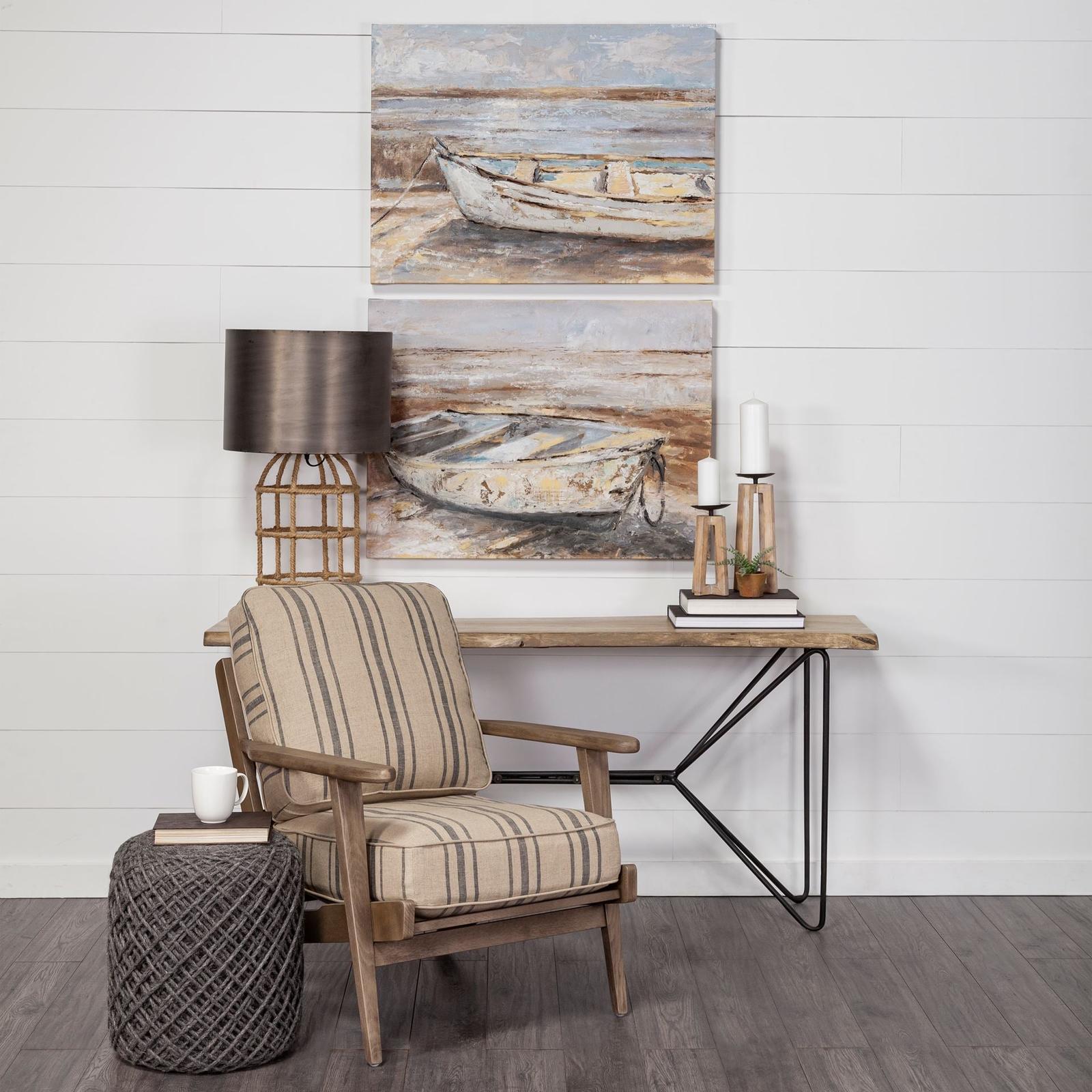 Mercana Papillion Wood and Iron Console Table Clearance
