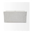 Mercana Denly Frost Gray Slipcover Two Seater Sofa Clearance