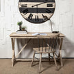 Mercana Tracy Natural X Frame Wood Office Desk