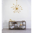 Mercana Edisonna Gold Sputnik Twenty Bulb Chandelier Clearance