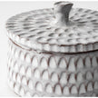 Mercana Azul Gray Ceramic Detailed Decorative Box
