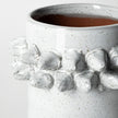 Mercana Farmhampton Gray Spoked Ceramic Vase