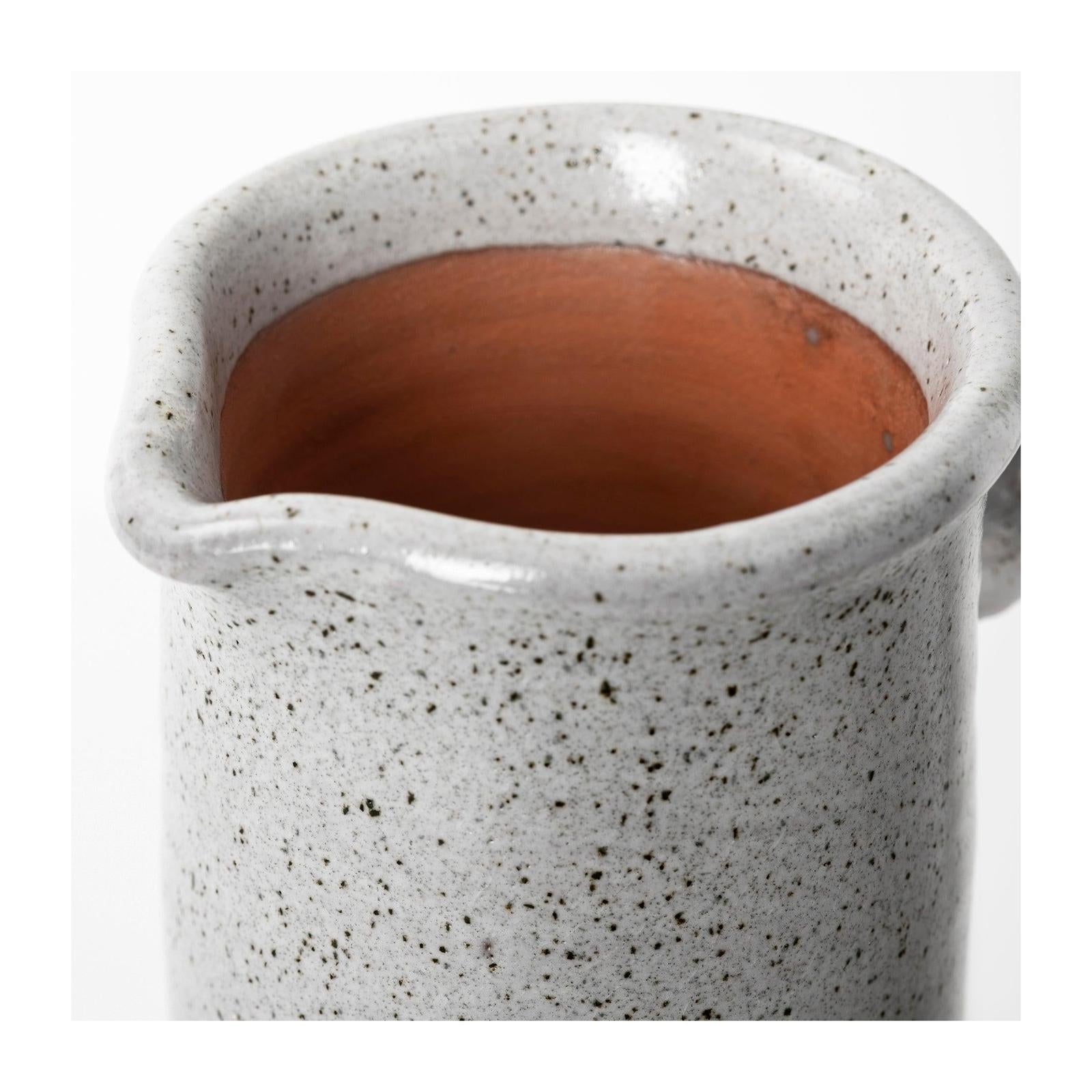 Mercana Frieda Freckled Gray Ceramic Jug