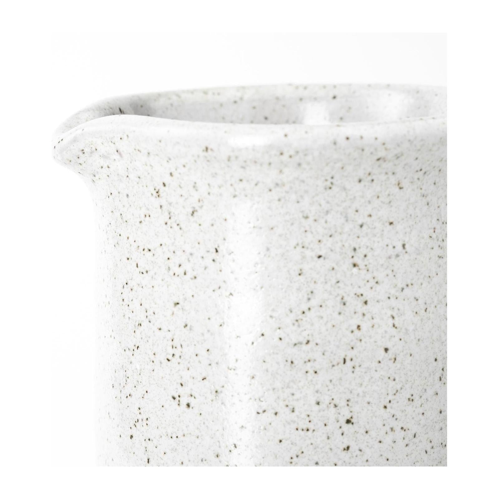 Mercana Frieda Freckled Gray Ceramic Jug