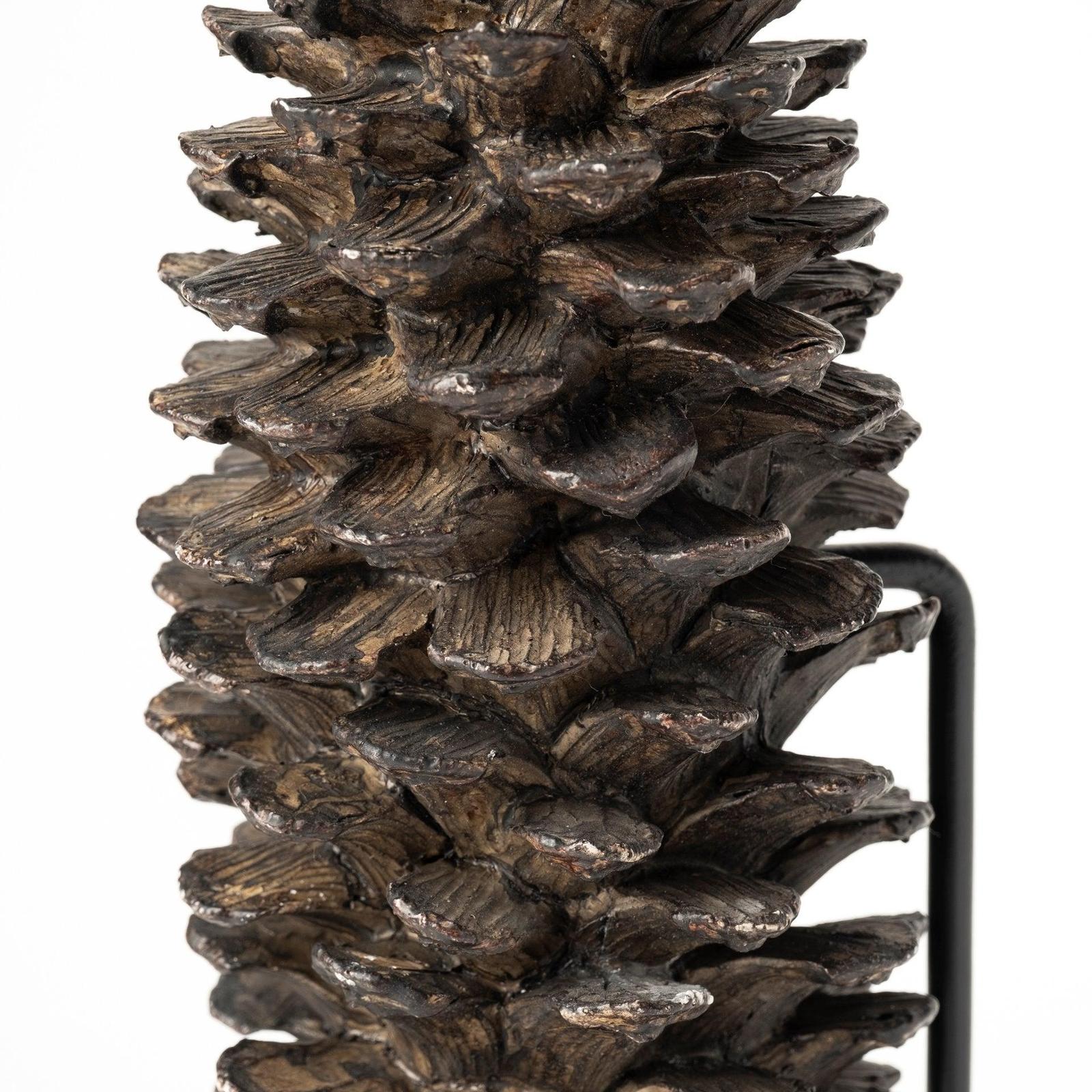 Mercana Pinterra Brown Resin Pinecone Replica Clearance