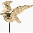 Mercana Aya Gold Metal Decorative Birds - Set of 3