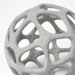 Mercana Spiro Off-White Hollow Decorative Orb Clearance