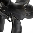 Mercana Colt Black Equestrian-Inspired Western Horse Saddle