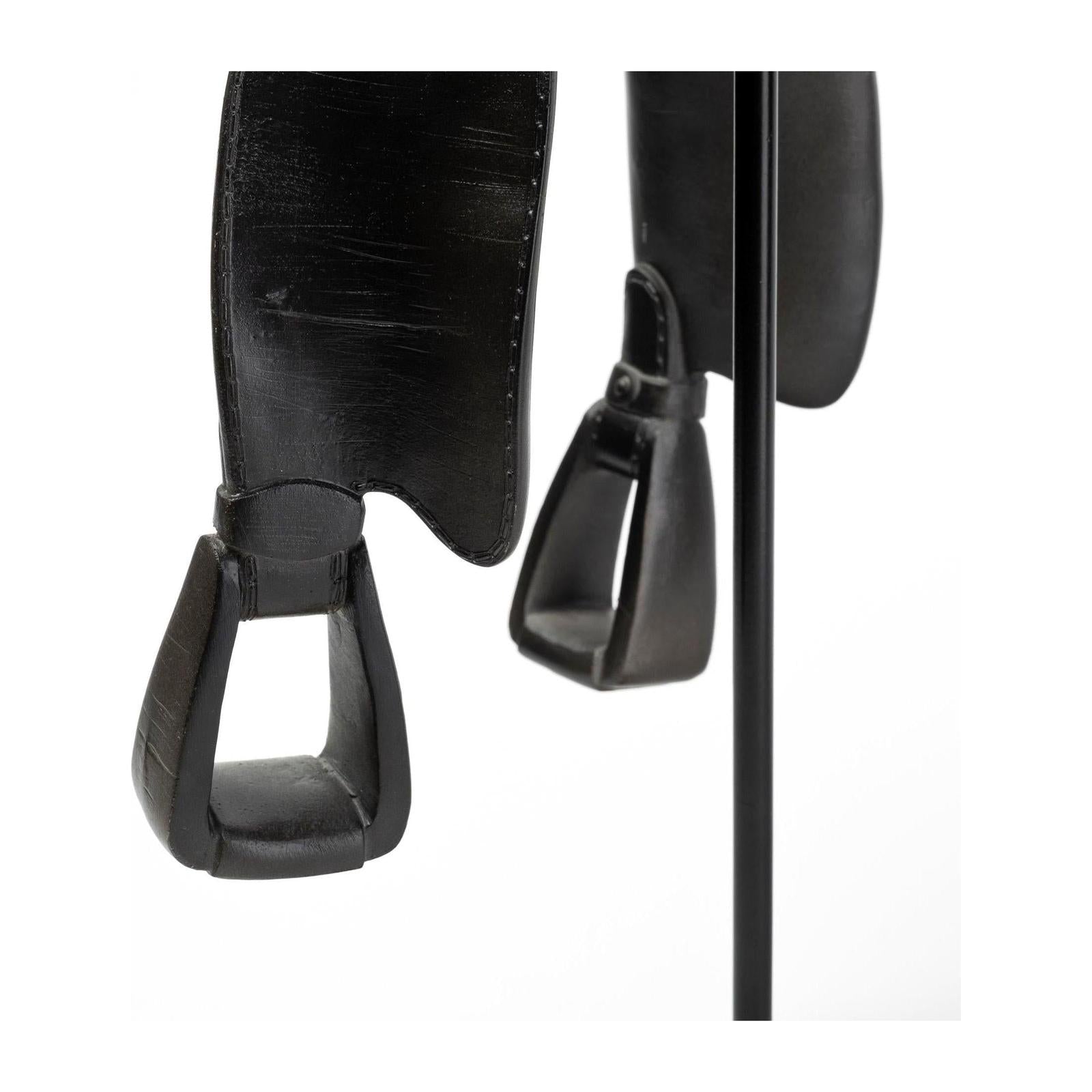 Mercana Colt Black Equestrian-Inspired Western Horse Saddle