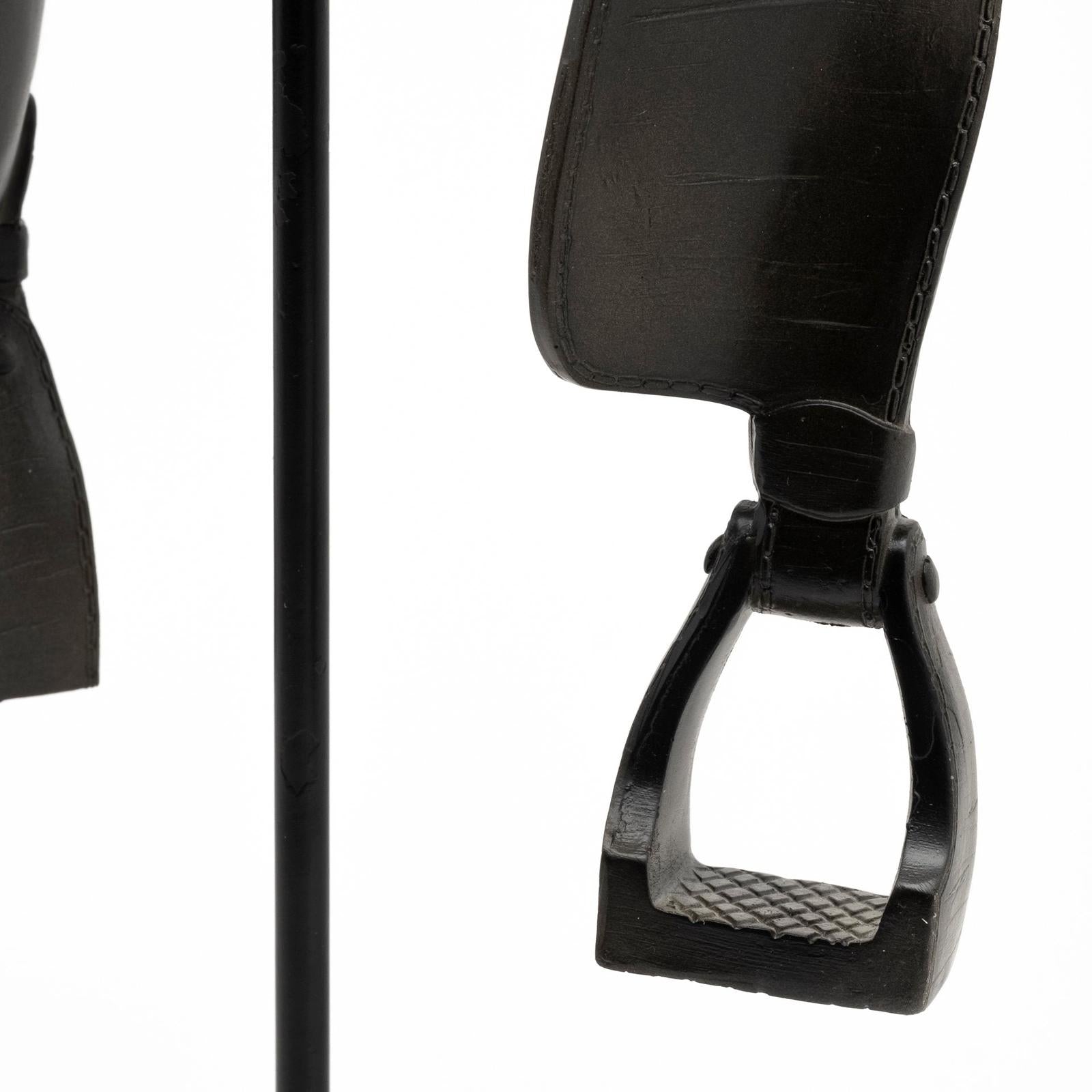 Mercana Colt Black Equestrian-Inspired Western Horse Saddle