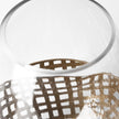 Mercana Reena Woven Metal Base Table Candle Holder