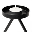 Mercana Meira Black Metal Seven Votive Table Candle Holder Clearance