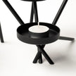 Mercana Meira Black Metal Seven Votive Table Candle Holder Clearance