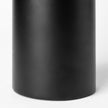 Mercana Alex Black Metal Cylindrical Table Candle Holder