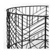 Mercana Idris Black Metal Geometric Mesh Bowls- Set of 2 Clearance