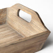 Mercana Tawny Natural Wooden Trays - Set of 2