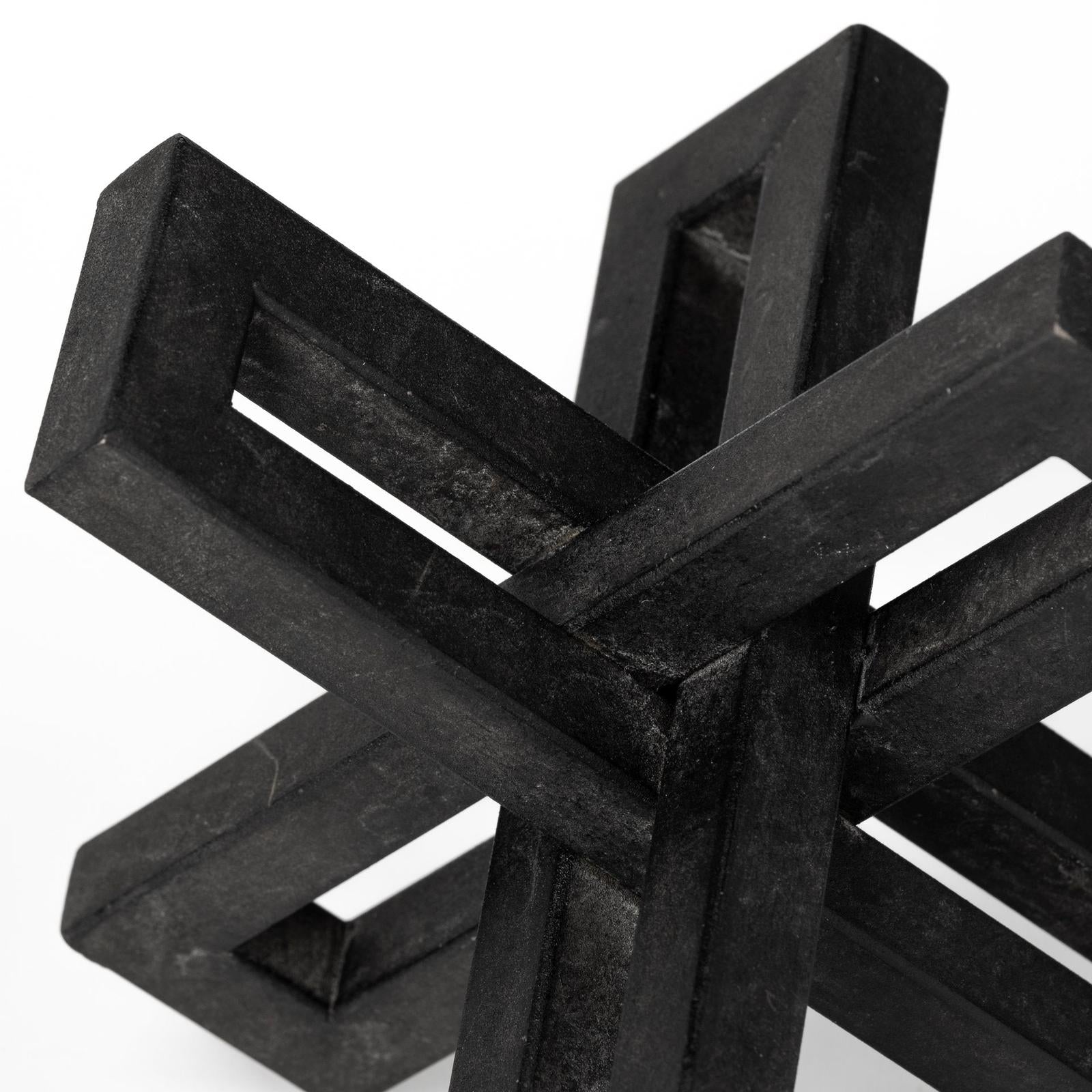 Mercana Aleph Black Metal Small Medium & Large Jacks - Set of 3