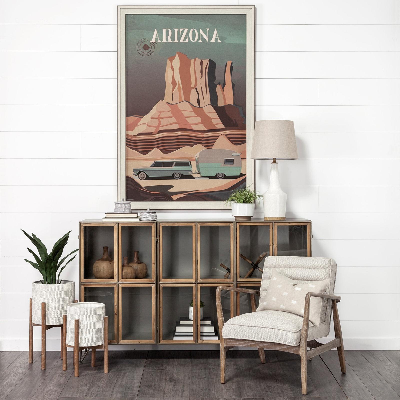 Mercana Azul Gray Ceramic Detailed Decorative Box