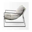 Mercana Guilia Metal Frame Sling Accent Chair Clearance