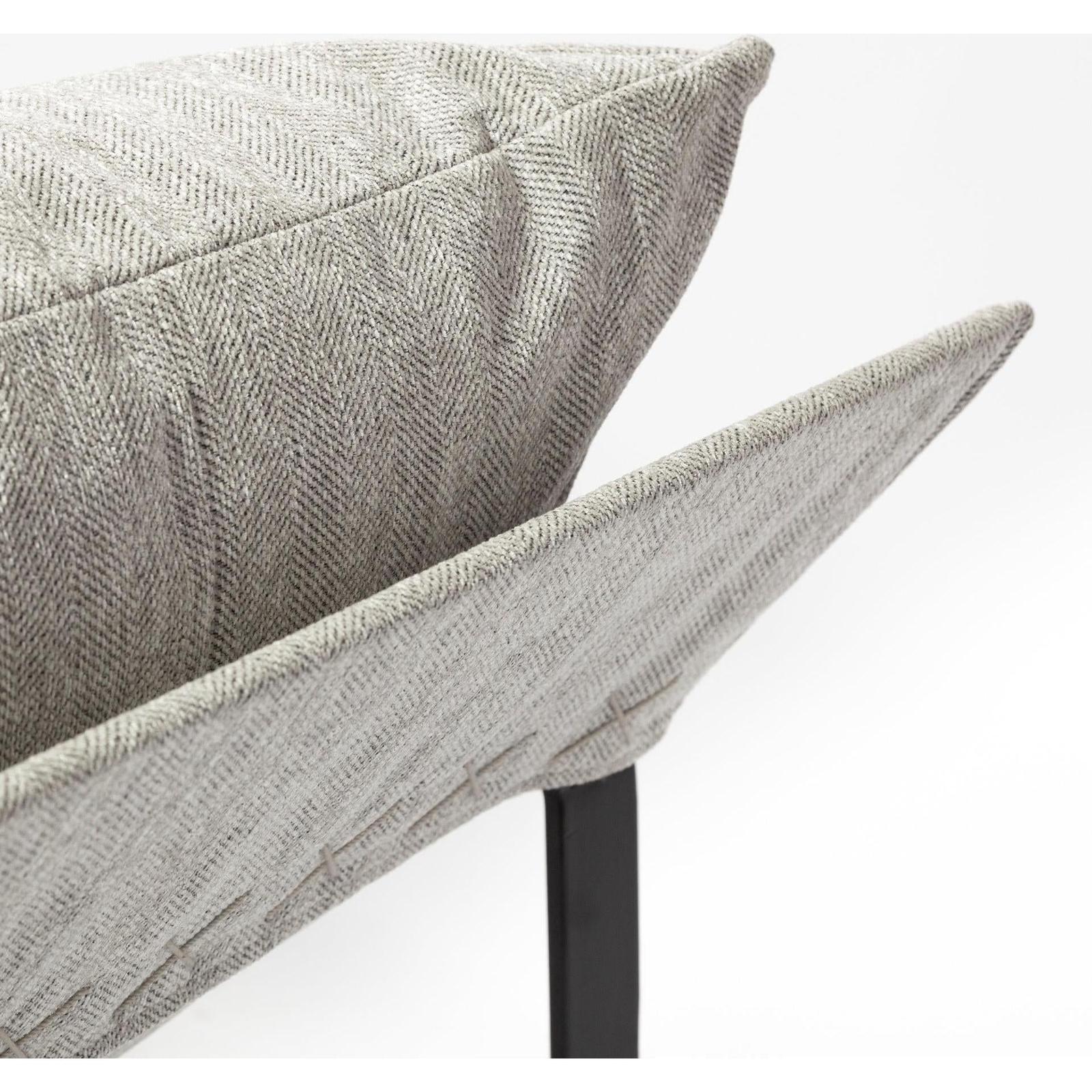 Mercana Guilia Metal Frame Sling Accent Chair Clearance