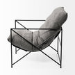 Mercana Leonidas Metal Frame Accent Chair