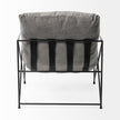 Mercana Leonidas Metal Frame Accent Chair