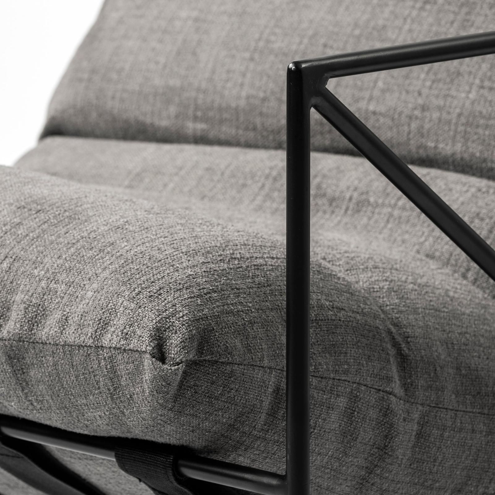 Mercana Leonidas Metal Frame Accent Chair