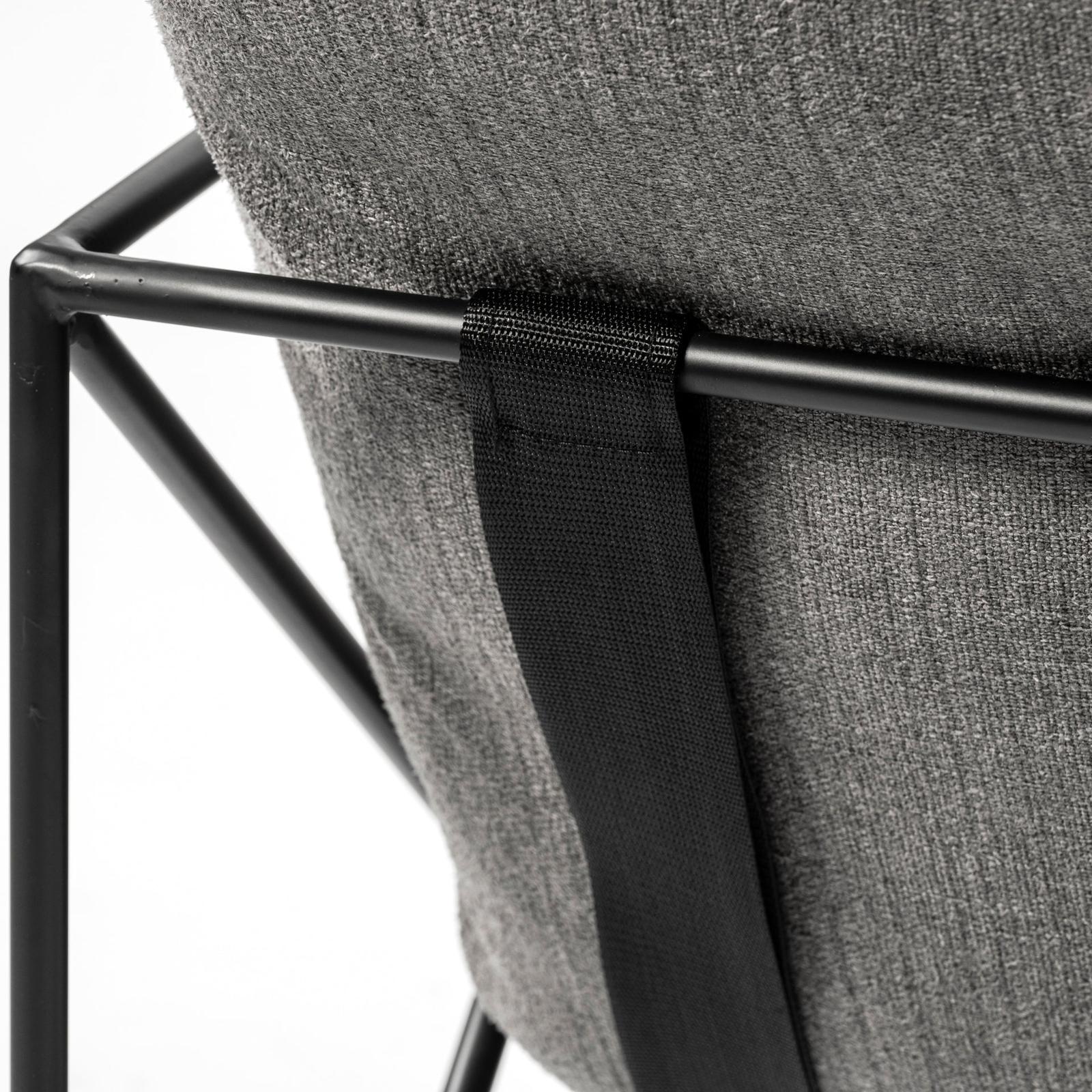 Mercana Leonidas Metal Frame Accent Chair