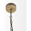Mercana Dyson Black Metal Triangular Orb Pendant Light Clearance