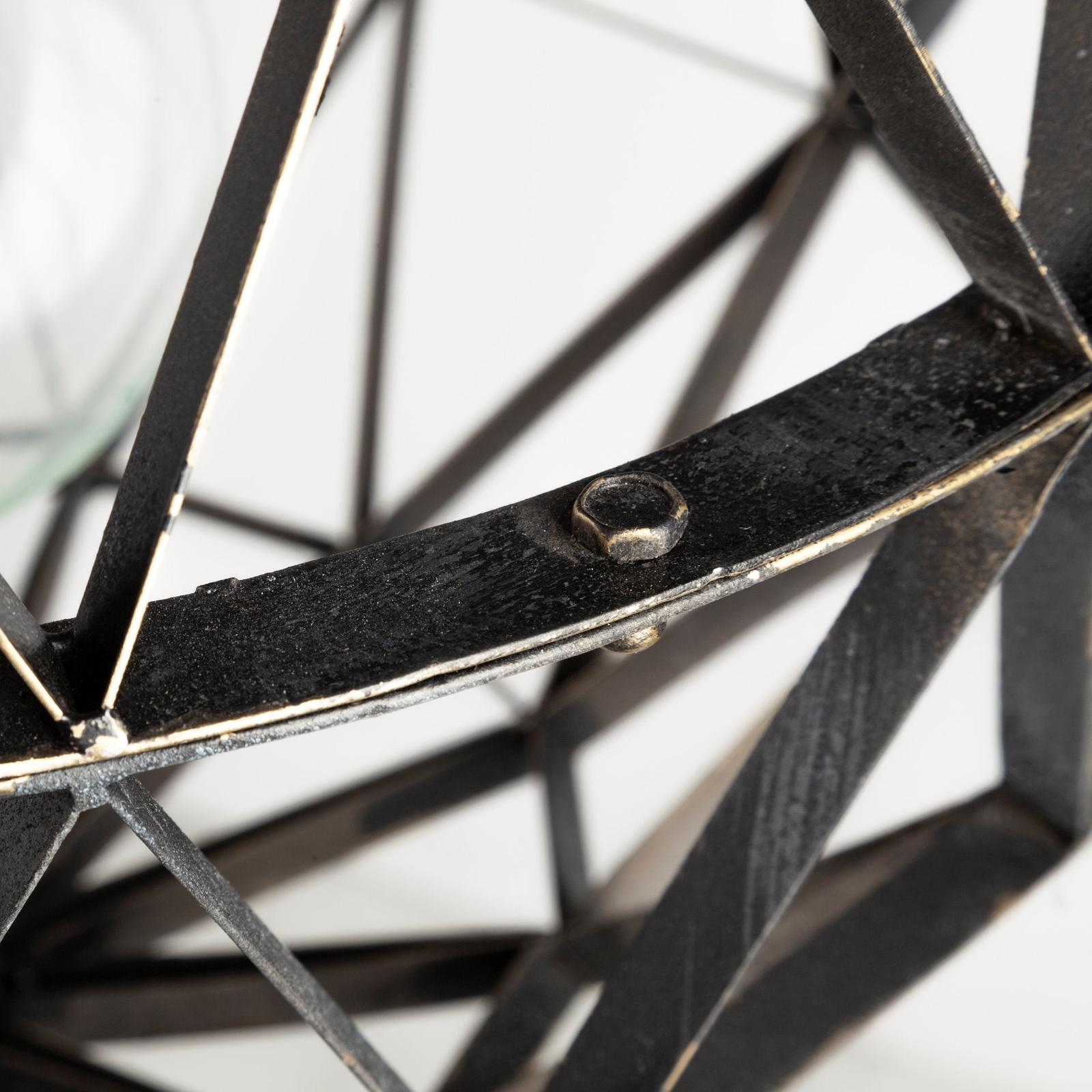 Mercana Dyson Black Metal Triangular Orb Pendant Light Clearance