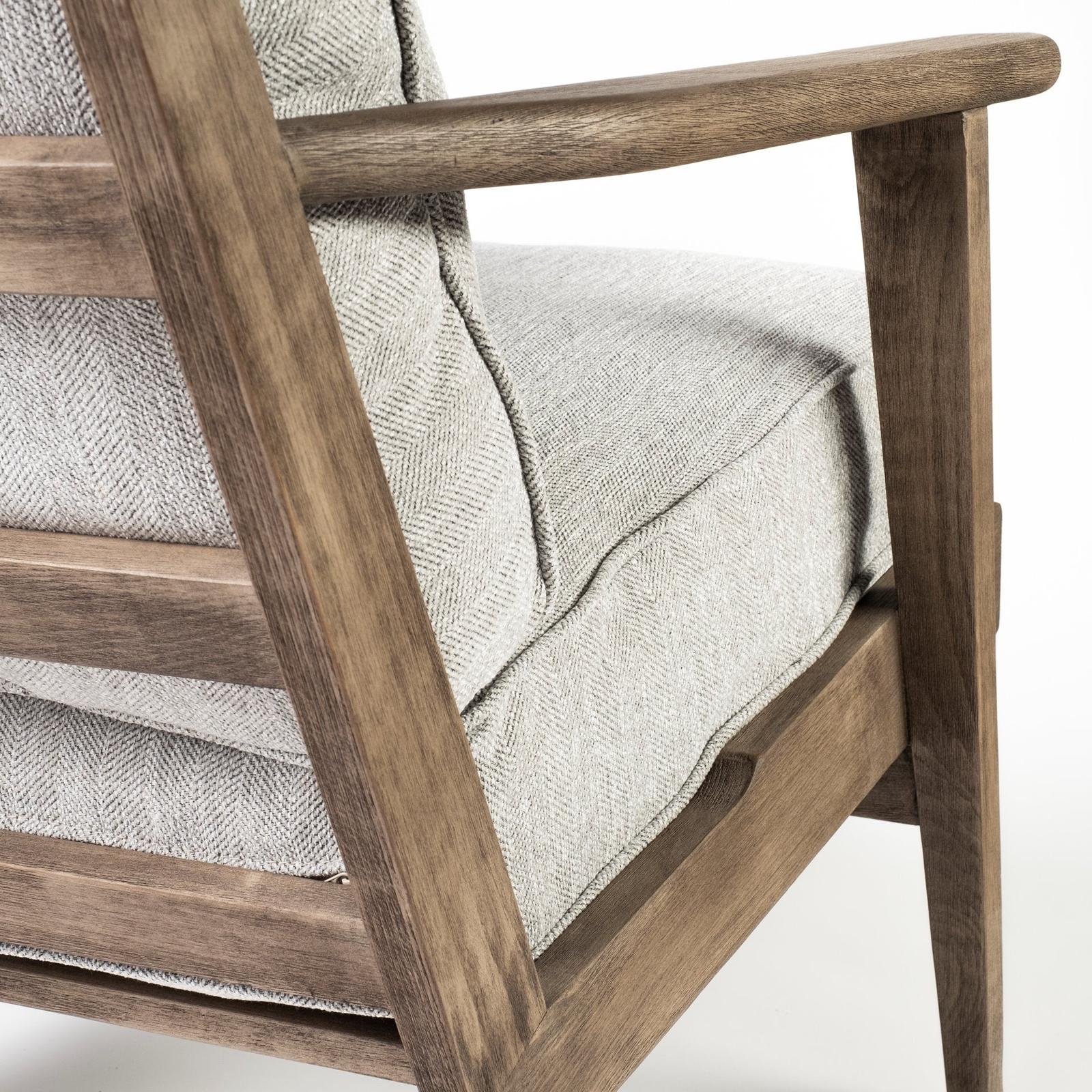 Mercana Olympus Wooden Frame Accent Chair Clearance